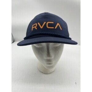 RVCA Snapback Trucker Hat Foam with Mesh Blue